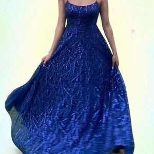 Windsor Women's Blue and Navy Dress